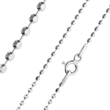 Burbulinė grandinėlė 1.2 mm deimantuota