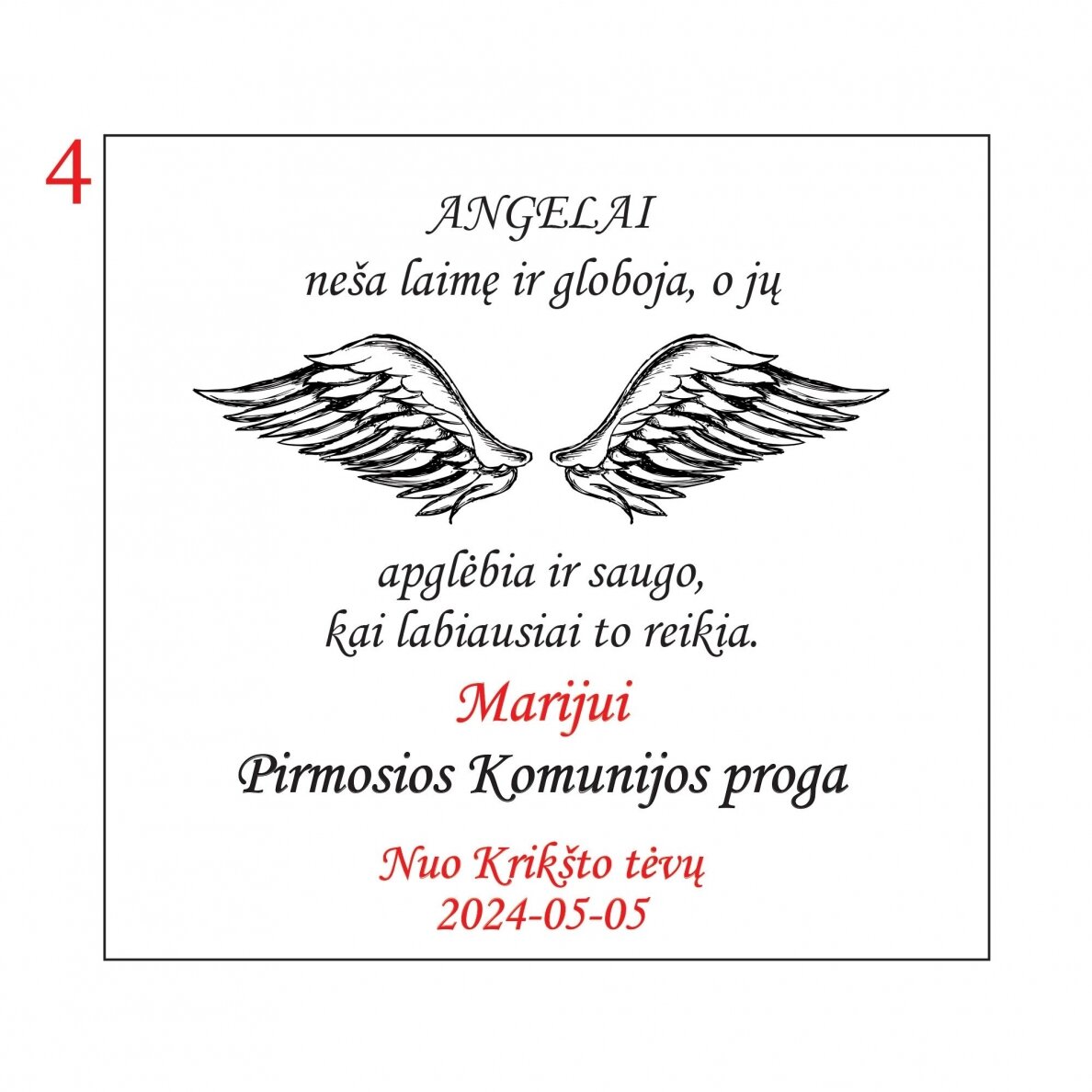 Personalizuota juvelyrinė dėžutė Pimajai Komunijai 8 Personalizuota juvelyrinė dėžutė Pimajai Komunijai 8