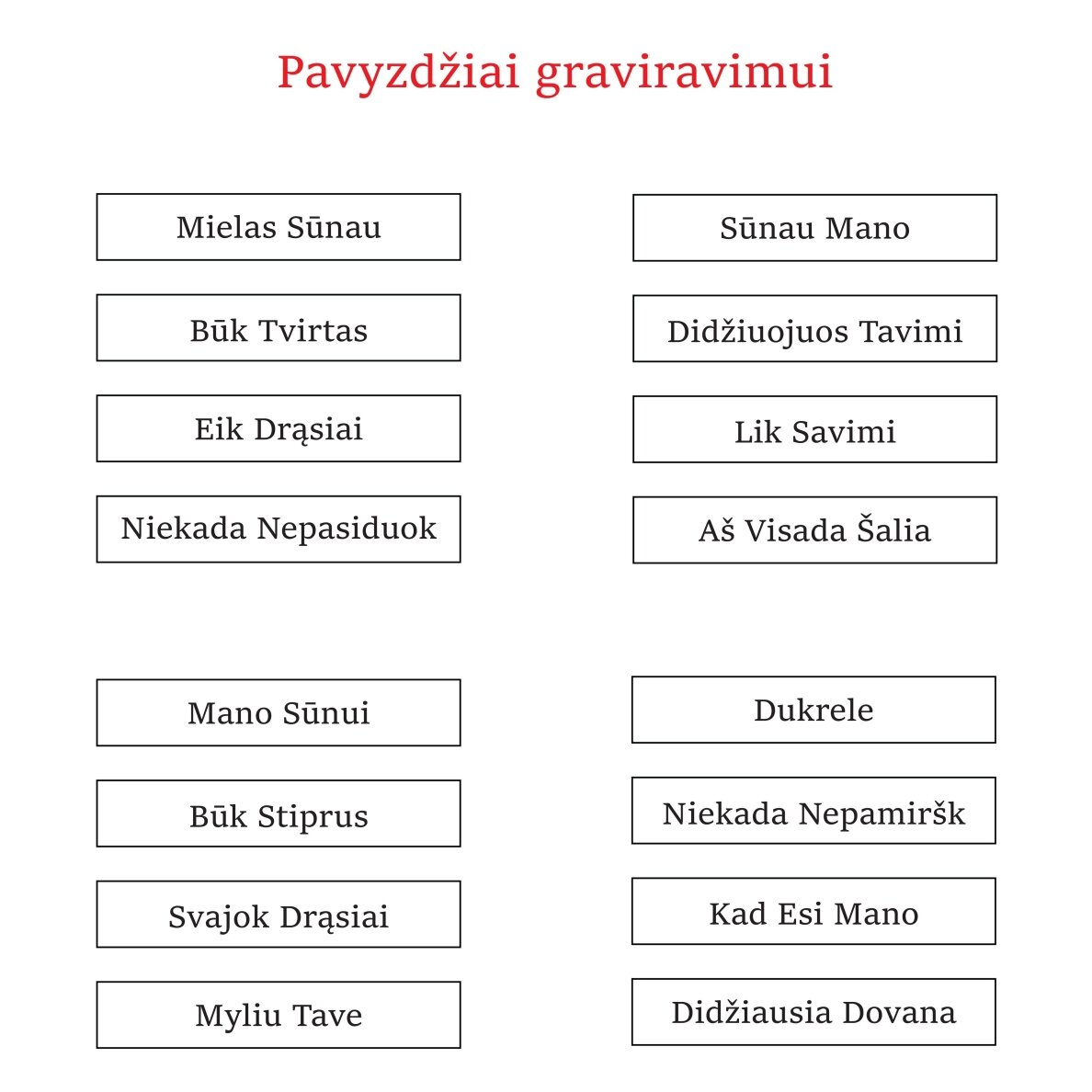 Graviruotas pakabukas su paslėpta žinute 5