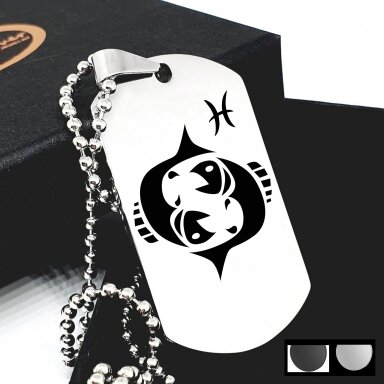 Graviruotas pakabukas vyrams "Zodiako ženklas" Graviruotas pakabukas vyrams "Zodiako ženklas"