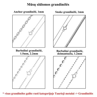 Graviruotas pakabukas Tikėk ir pasitikėk 2