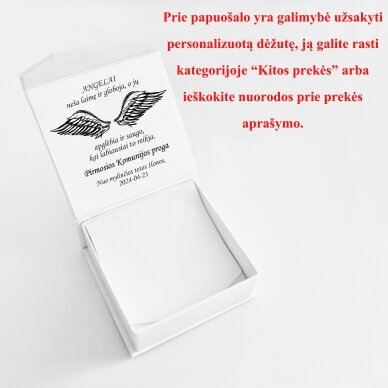 Graviruotas pakabukas Tikėk ir pasitikėk 1 Graviruotas pakabukas Tikėk ir pasitikėk 1