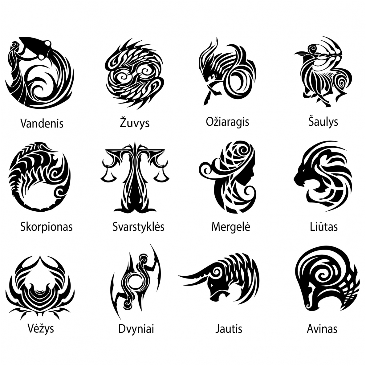 Graviruotas pakabukas vyrui su zodiako ženklu 1 Graviruotas pakabukas vyrui su zodiako ženklu 1