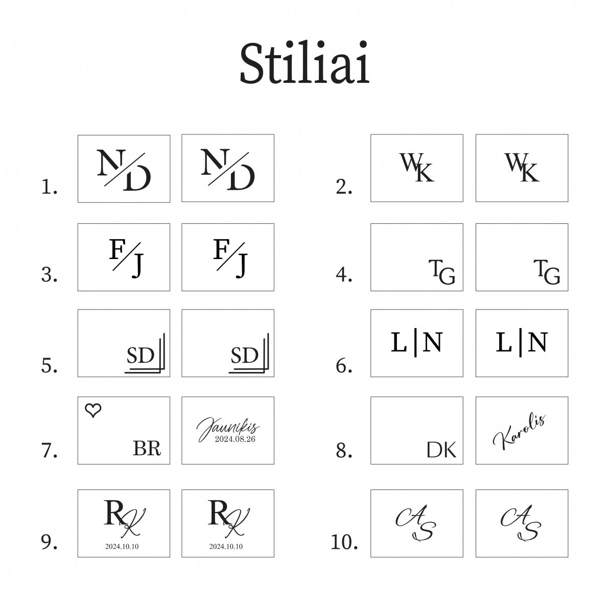 Nerūdijančio plieno sąsagos 3