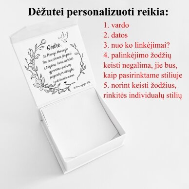 Personalizuota juvelyrinė dėžutė Pimajai Komunijai 1