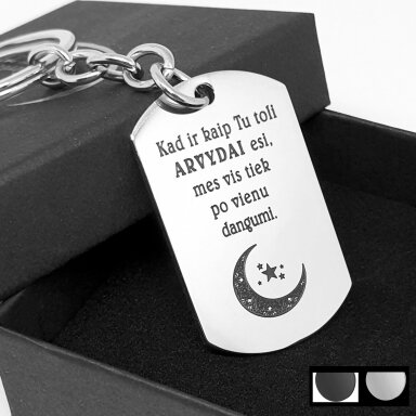 Raktų pakabukas broliui nuo sesers Raktų pakabukas broliui nuo sesers